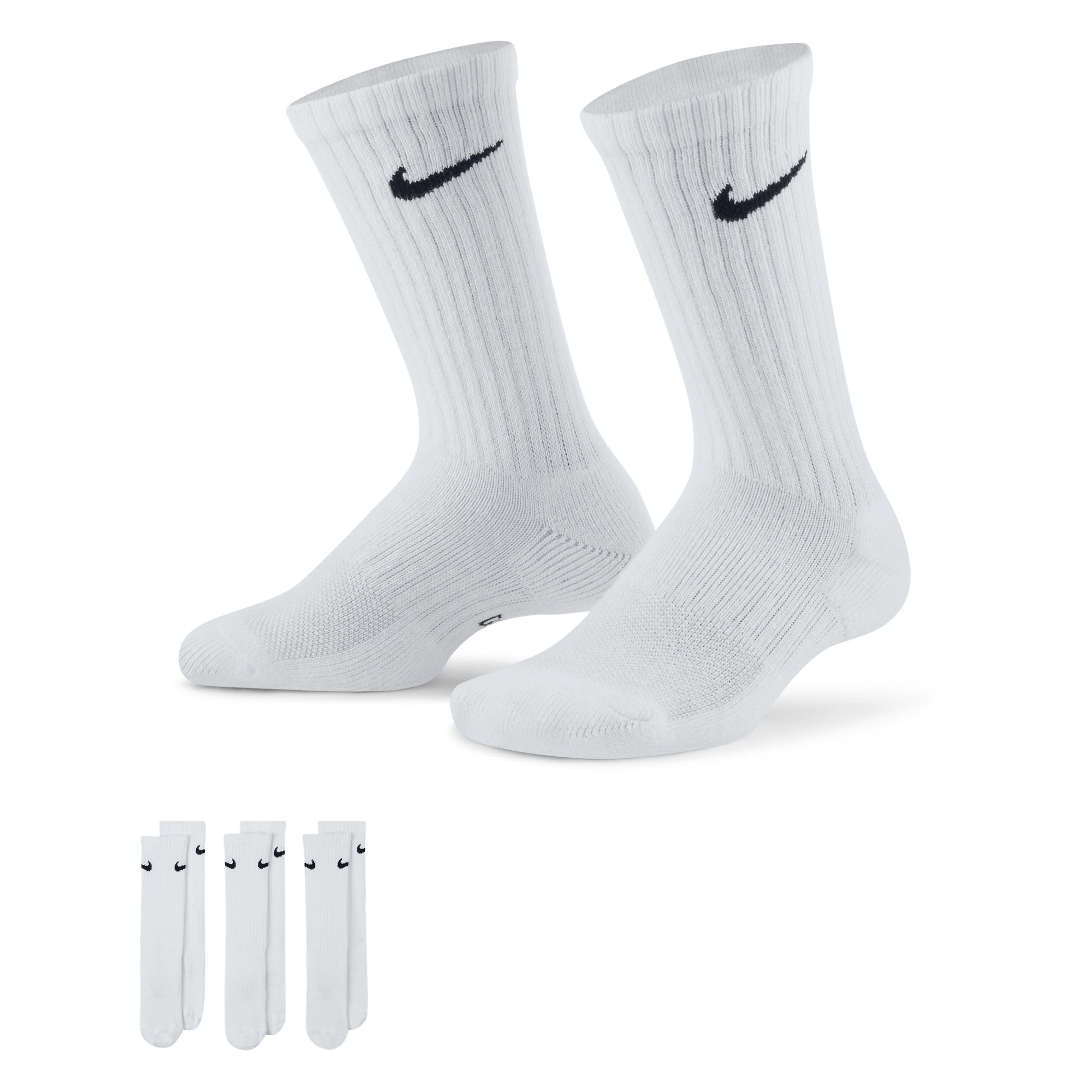 Nike Skarpety dziecięce Performance Cushioned Crew (3 pary)