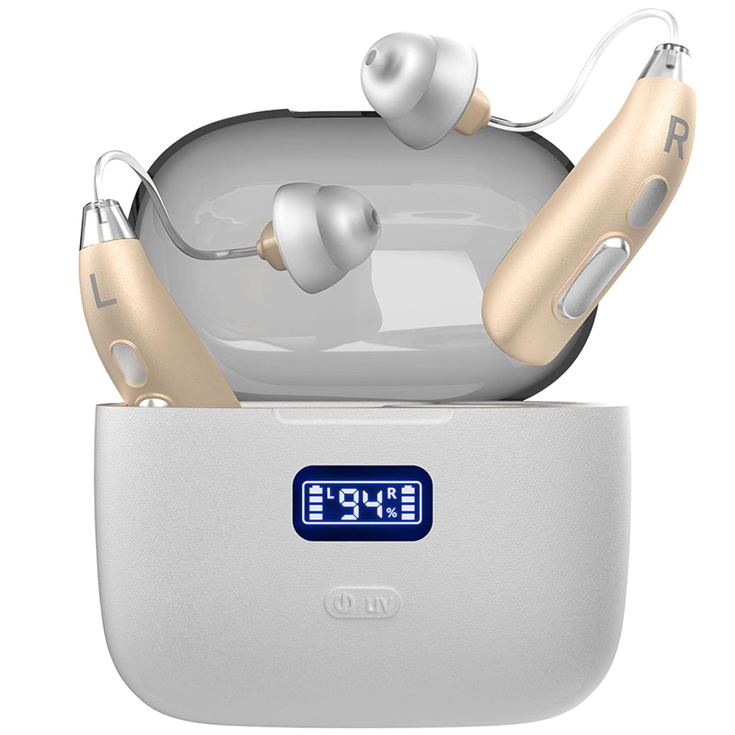 Hearing Aids for Seniors, Rechargeable Hearing...
