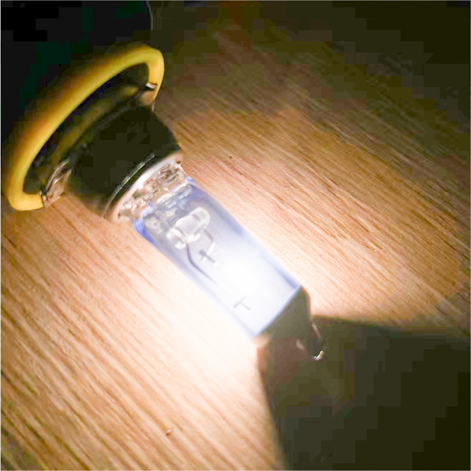 ALKOREY H11 12V 55W PGJ19-2 Car Headlight Bulb,5000K Super White Driving Fog Light, Automotive Headlamp Auto Halogen Bulb,2 Pack