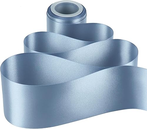 Vista 175 de MEEDEE Orange Satin Ribbon - 1.5 inch Double Faced Satin Ribbon, 50 Yards - Neon Tangerine - For Christmas, Thanksgiving, Halloween, Weddings