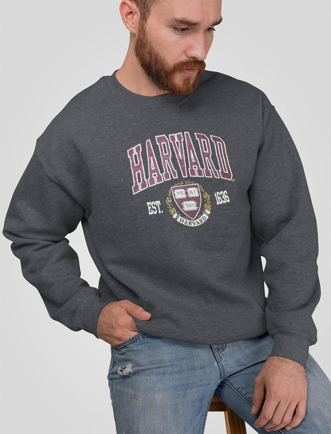 Harvard University Officialy Licensed Crewneck Sweatshirt