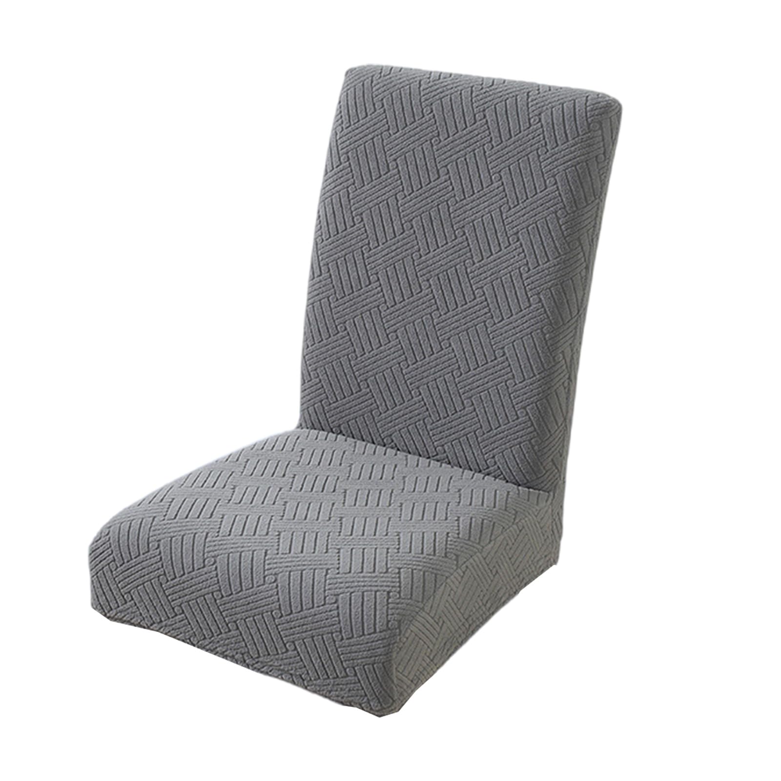 Woedpez Washable Chair Slipcover Elastic Stretchable Protectors Against Scratches for Dining Tables Dining Seat Sleeve