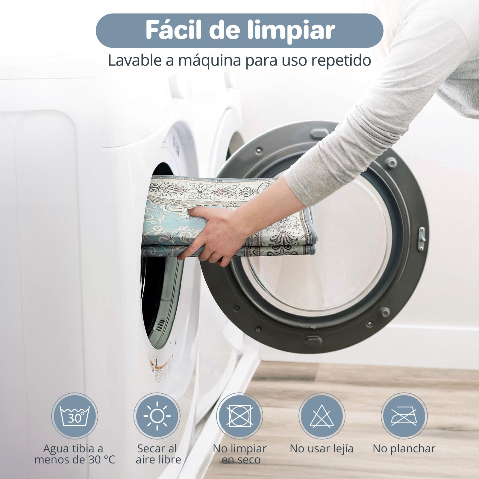 Almohadillas de Entrenamiento Reutilizables para Perros 2 Piezas, 92x122cm Lavables, Superabsorbentes, Antideslizantes, Impermeables, para Perros, Gatos, Conejos y Cobayas