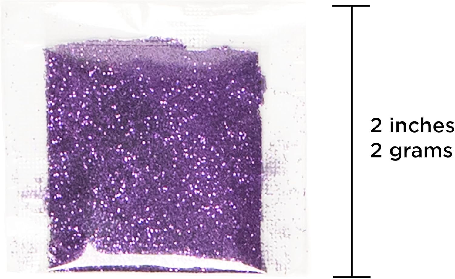 Horizon Group USA Assorted Glitter Packs , Pack of 48, Neon, Glitter, Metallic Colors : Everything Else