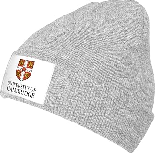 Cambridge University Logo Stretch Knit Hat for Men Women Winter Warm Cap