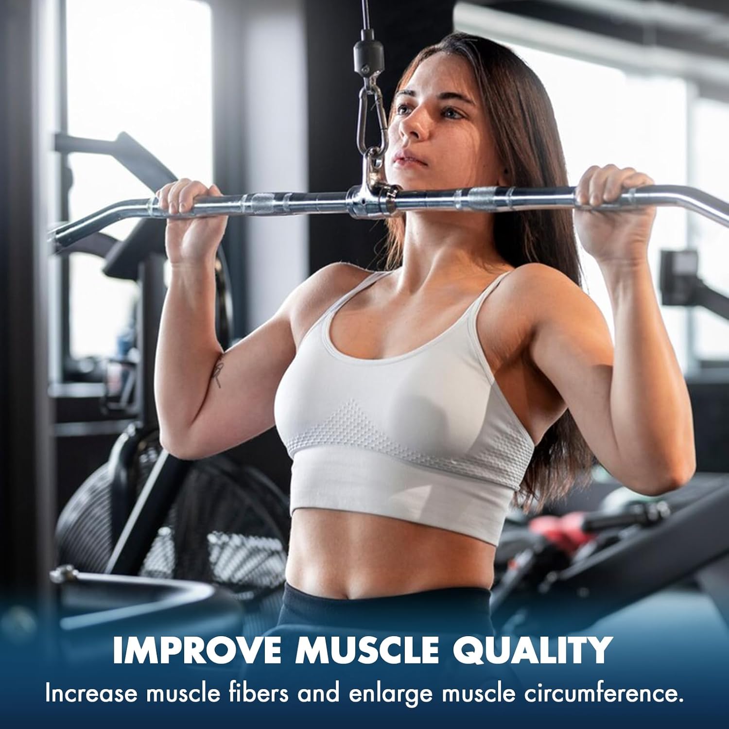 Creatine Monohydrate Gummies - 5g for Men & Women, 160 Count and Creatine Chewable Supplements for Muscle Gain, Muscle Strength, Energy Boost, and Muscle Builder, Sugar Free, Vegan (Blueberry) - Image 6