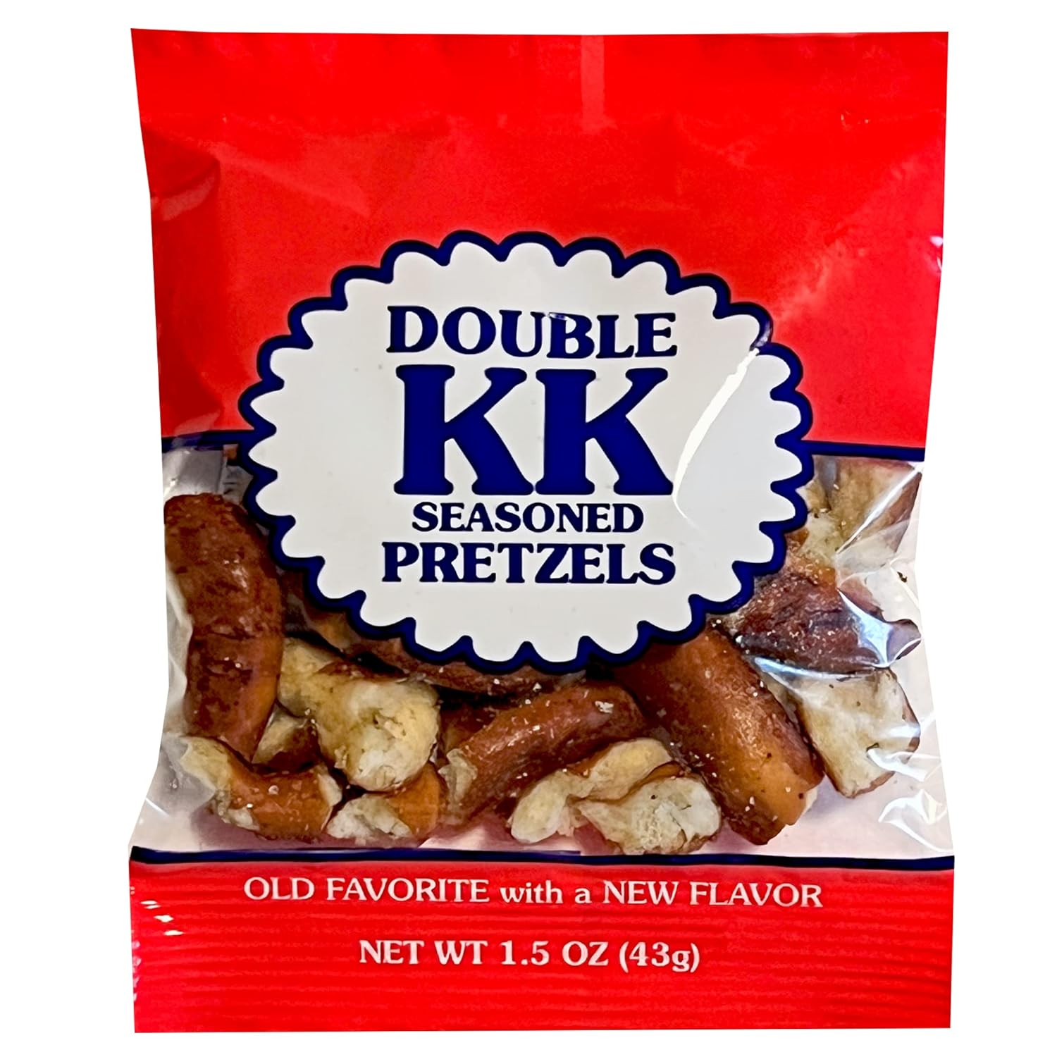 Double KK Seasoned Pretzels Original Flavor