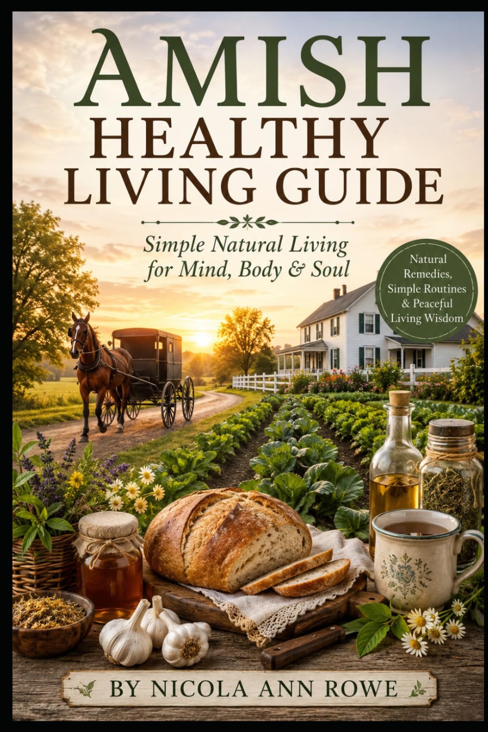 Amish Healthy Living Guide: Simple Natural Living for Mind, Body & Soul