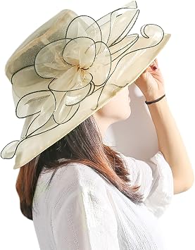 Wedding Hat Sun Hat Kentucky Derby Cap 
