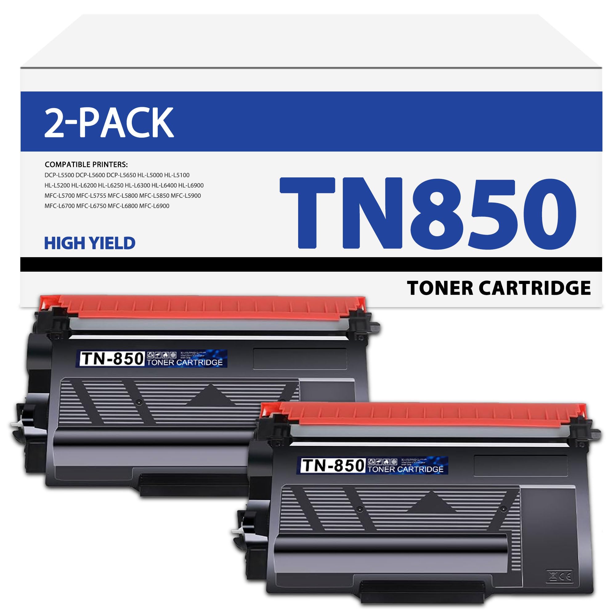 Ninja V Cartuchos De Toner Para Brother MFC-L5700dw MFC-L5800dw MFC-L5850dw TN3448 TN3480 MFC-L5900dw MFC-L6700dw MFC-L6750dw MFC-L6800dw Tomtom 6200