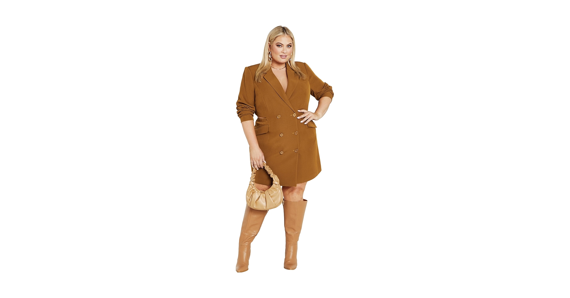 Amazon.com: City Chic Women's Plus Size Dress-Tuxedo Twyla