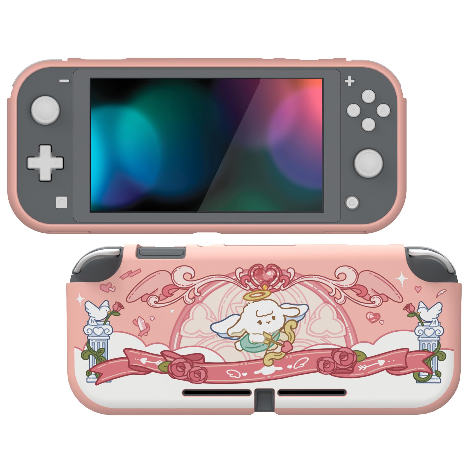 PlayVital Protective Case for Nintendo Switch Lite, Soft TPU Cover for Switch Lite Accessories - Magic Wings — view 33