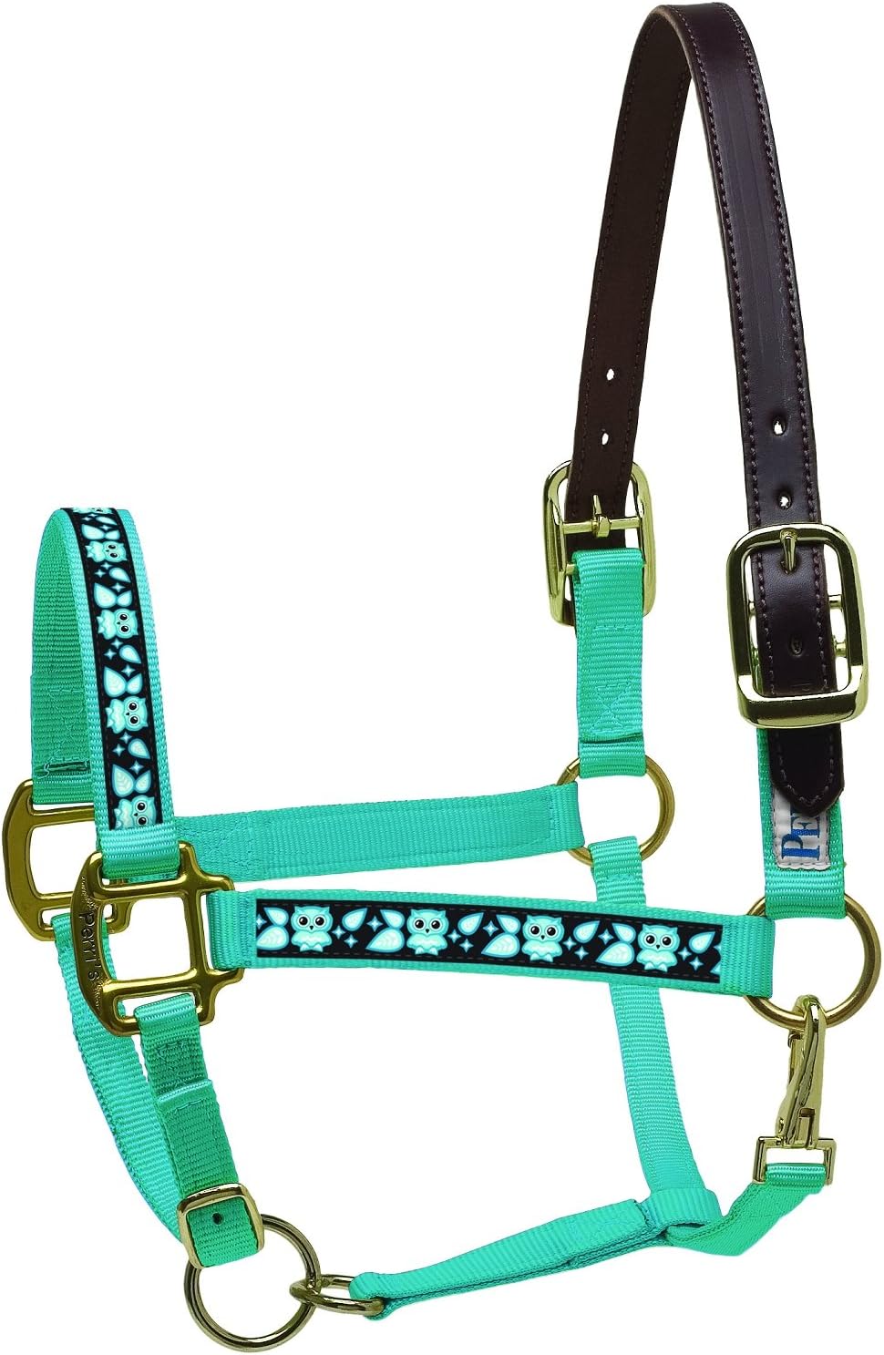 Perri's Nylon Ribbon Safety Halter - Owls
