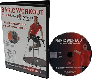 'entrenamiento de DVD, en alemán para fitness cama elástica "cacau de Joka Fit, Basic Workout, 16765