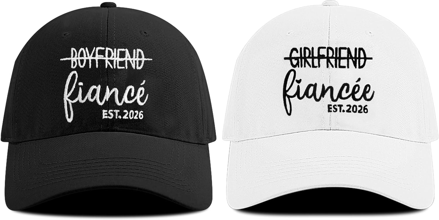 Embroidered Baseball Hats for Wedding Engagement Bachelorette Honeymoon
