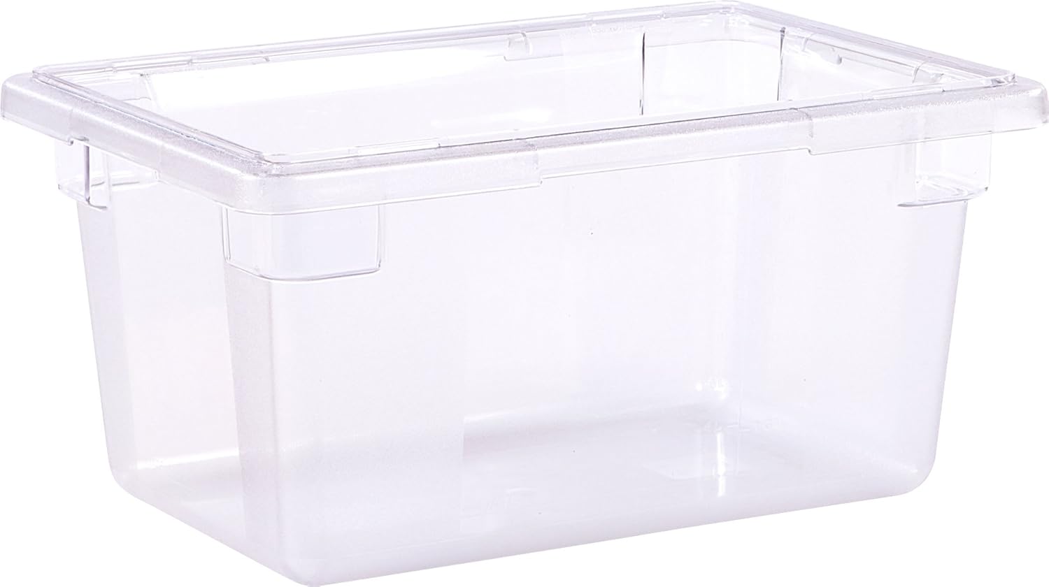 Carlisle FoodService Products Storplus Food Storage Container with Stackable Design for Catering, Buffets, Restaurants, Polycarbonate (Pc), 5 Gallons, Clear