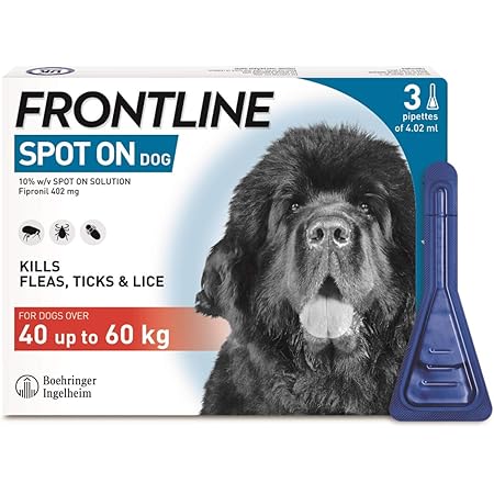 frontline plus for extra large dogs
