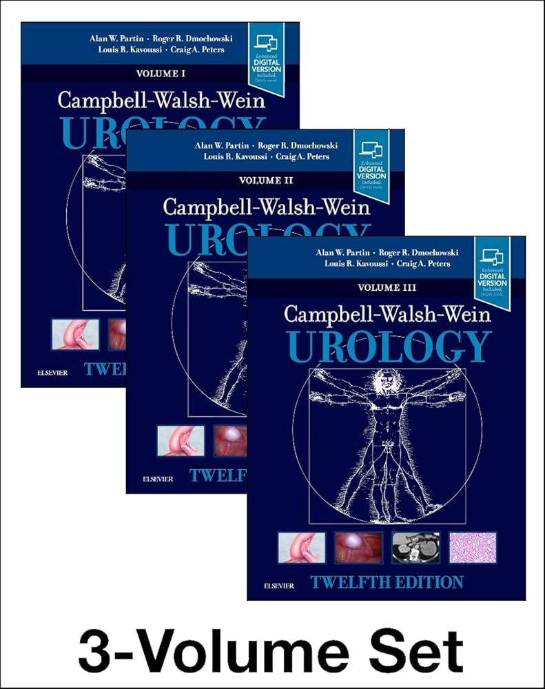 CAMPBELL-WALSH UROLOGY 全4巻 第11版 Amazon | Campbell-Walsh Urology: 4-Volume Set, 11e | Wein MD