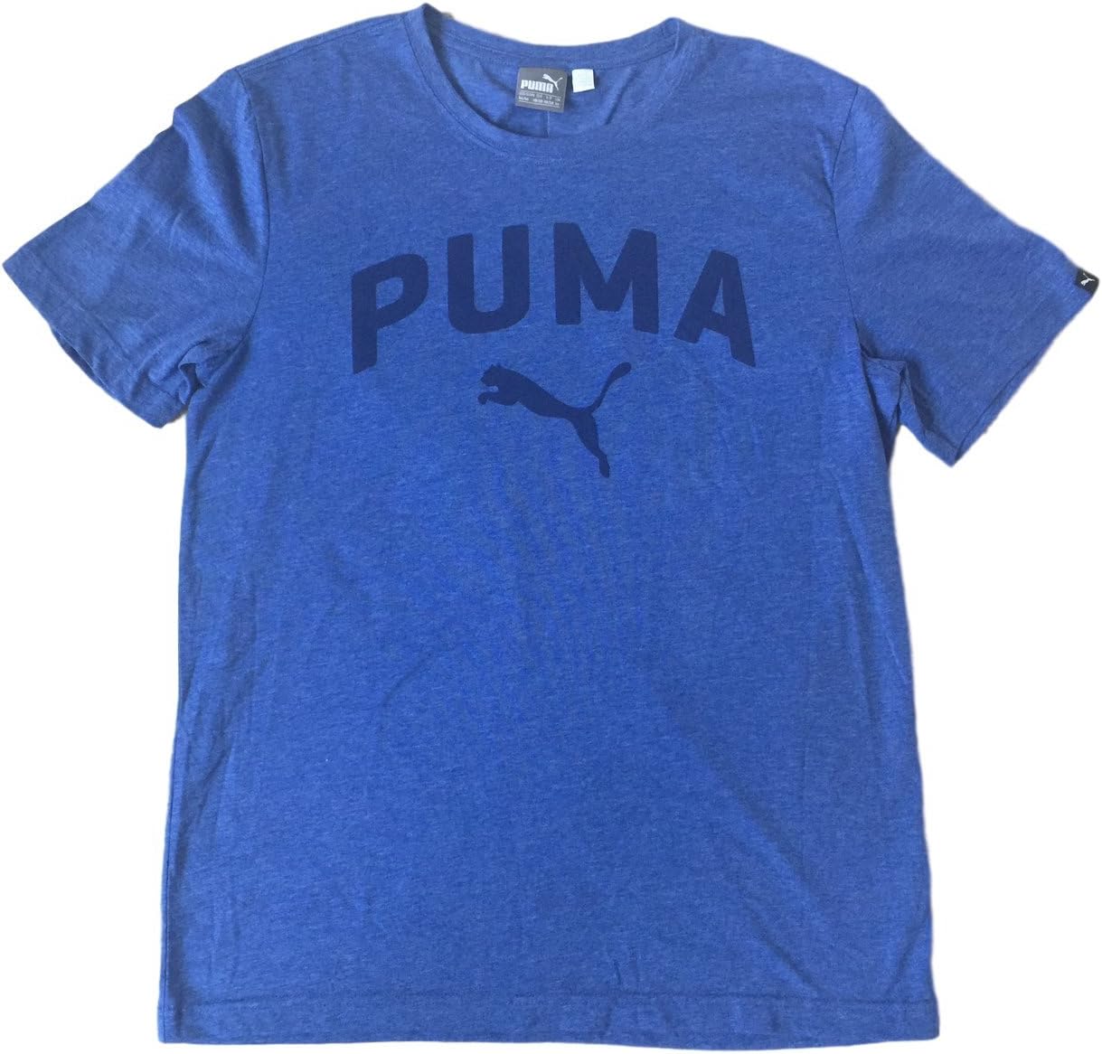 PUMA Mens Heather Logo Tee