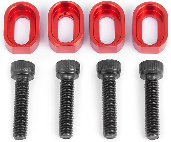 RCHUBAM 4PCS RC Motor Mount Reinforcement Spacers for 1/5 X-MAXX 6S 8S