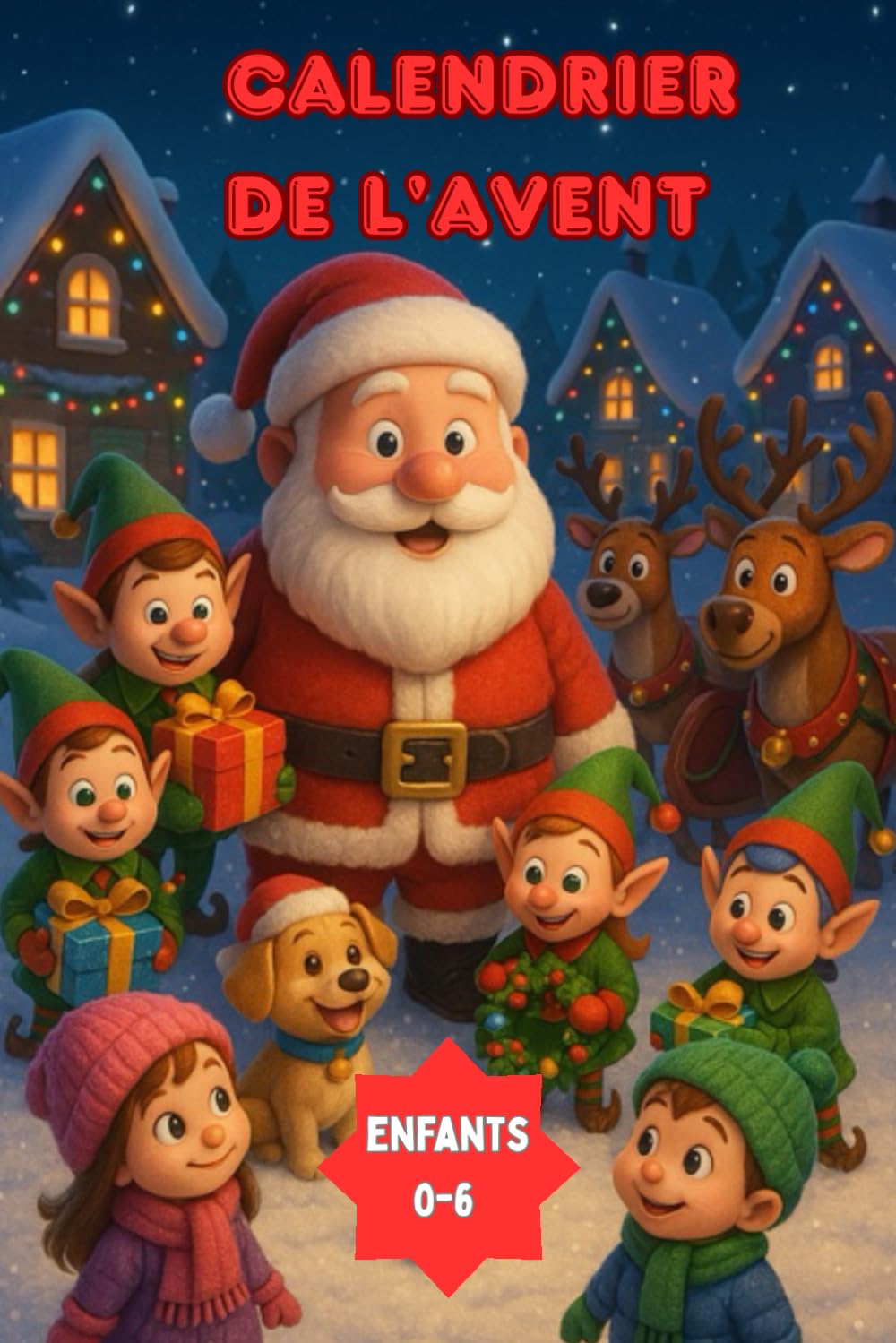 Calendrier de l'avent: 25 histoires de Noël pour enfants, une façon magique d’attendre Noël en famille, un cadeau spécial pour vos enfants