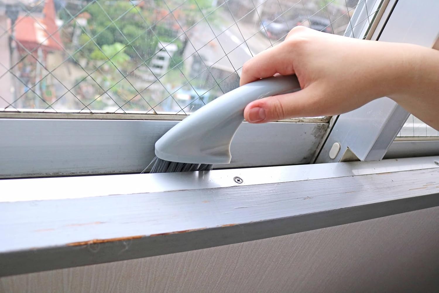 Trade One 30884 Separable Handy Brush, Edge Type