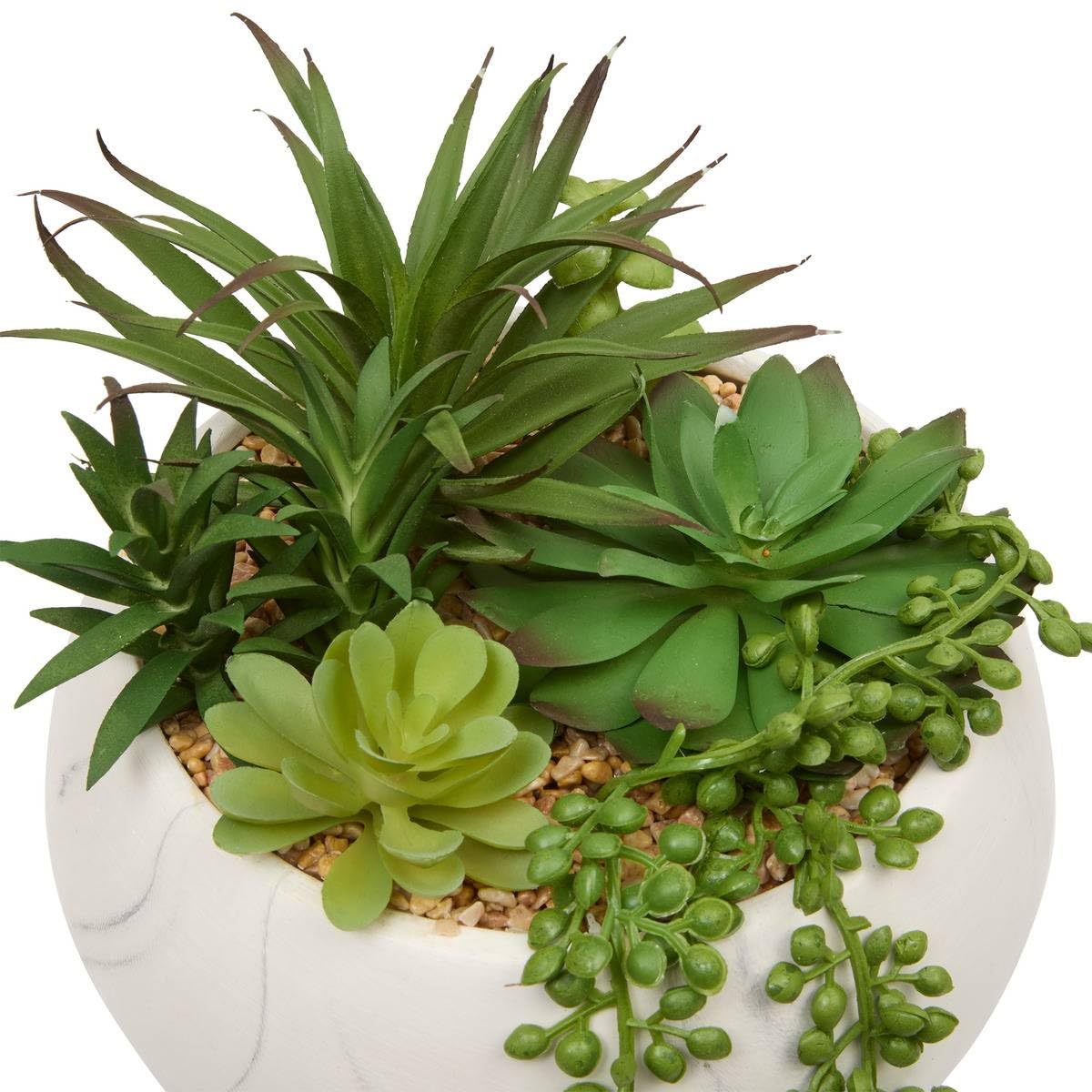 Atmosphera - Plante Artificielle en Pot jesy 21x18cm