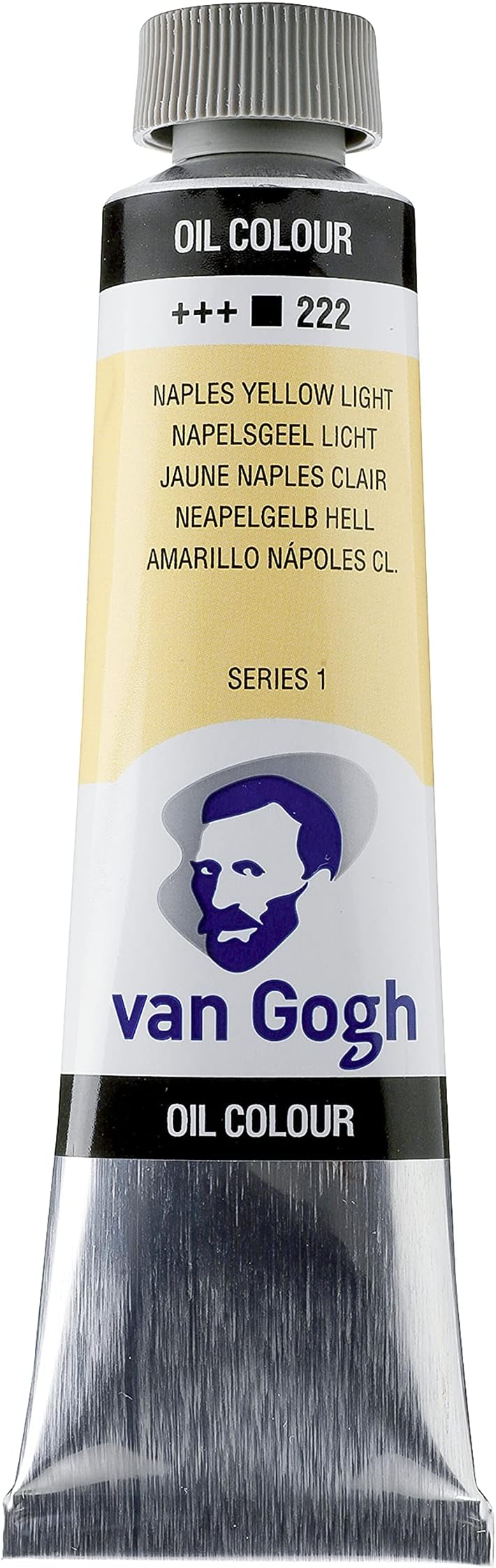 Van Gogh Oil Color Paint, 40ml Tube, Naples Yellow Light 222