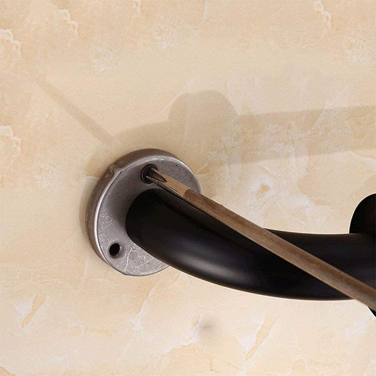 Maniglie per Doccia, ausili per WC, corrimano di Sicurezza Senza Barriere in Bagno, Barre di Supporto di Sicurezza, tiranti di Supporto Antiscivolo per disabili, Adatto per Hotel, corridoi,