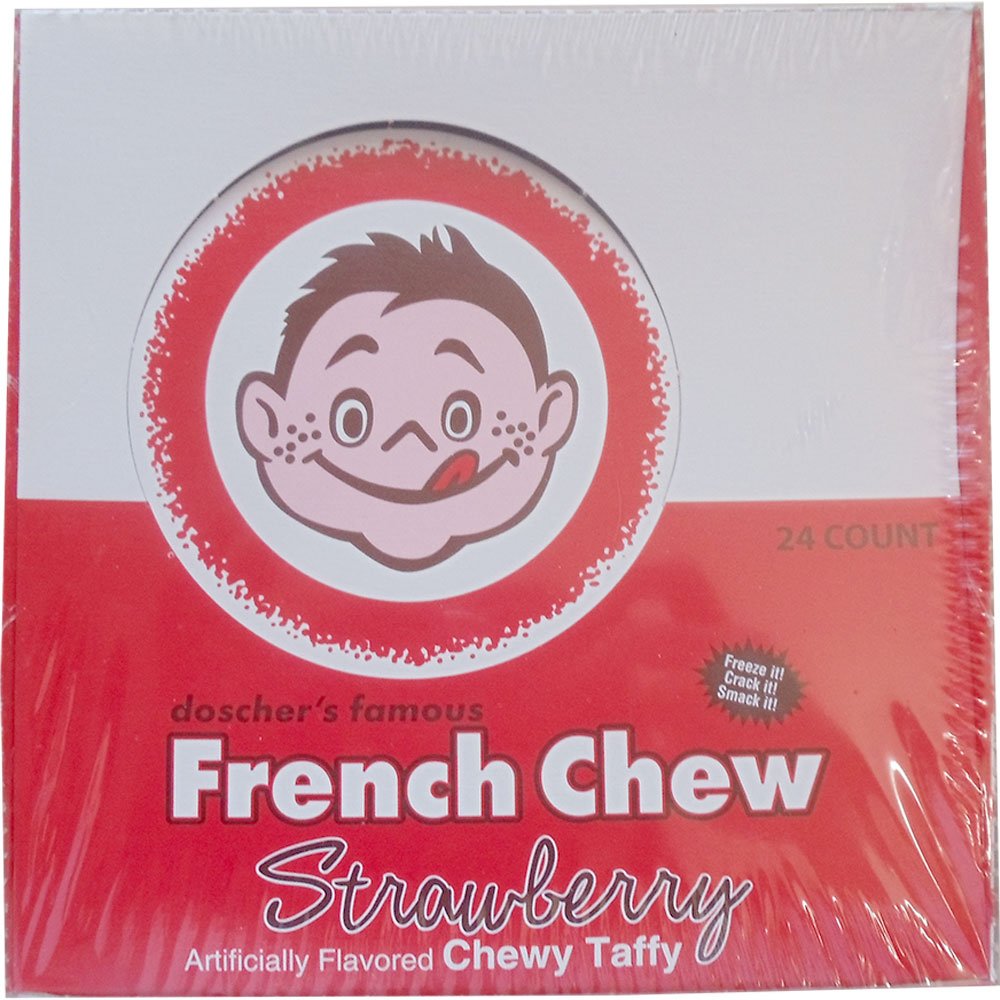 Doscher's Strawberry French Chew Taffy Similar To Turkish Taffy