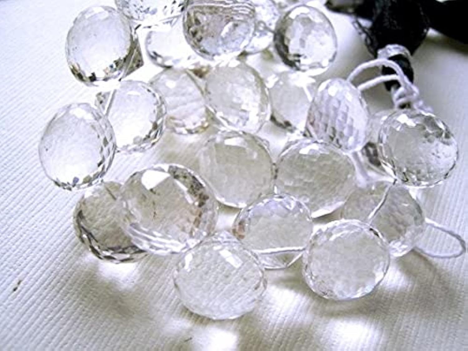 Perle de cristal naturelle LKBEADS pour créer vos propres bijoux bohèmes chics
