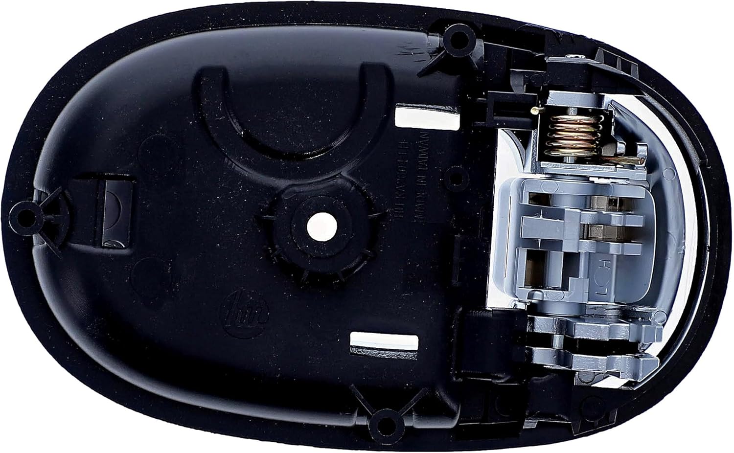 Dorman 62157 Interior Door Handle Compatible with Select Kia Models, silver and Black