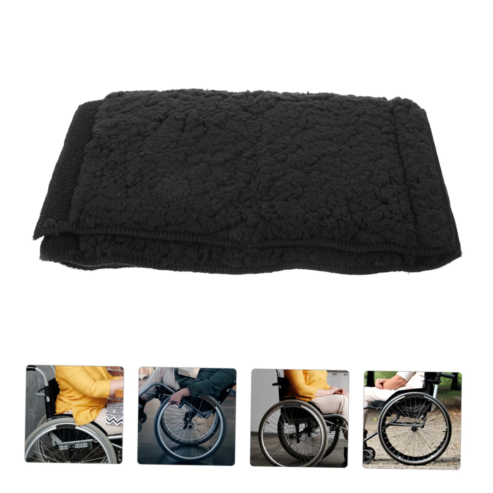 Didiseaon Thicken Wheelchair Grips Ergonomic Design Non-Slip Handle Covers Comfortable Roller Handle Wraps for Elderly Care