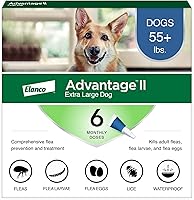 Vista 13 de Tratamiento tópico contra pulgas de perros Bayer Advantage II, Negro/Gris