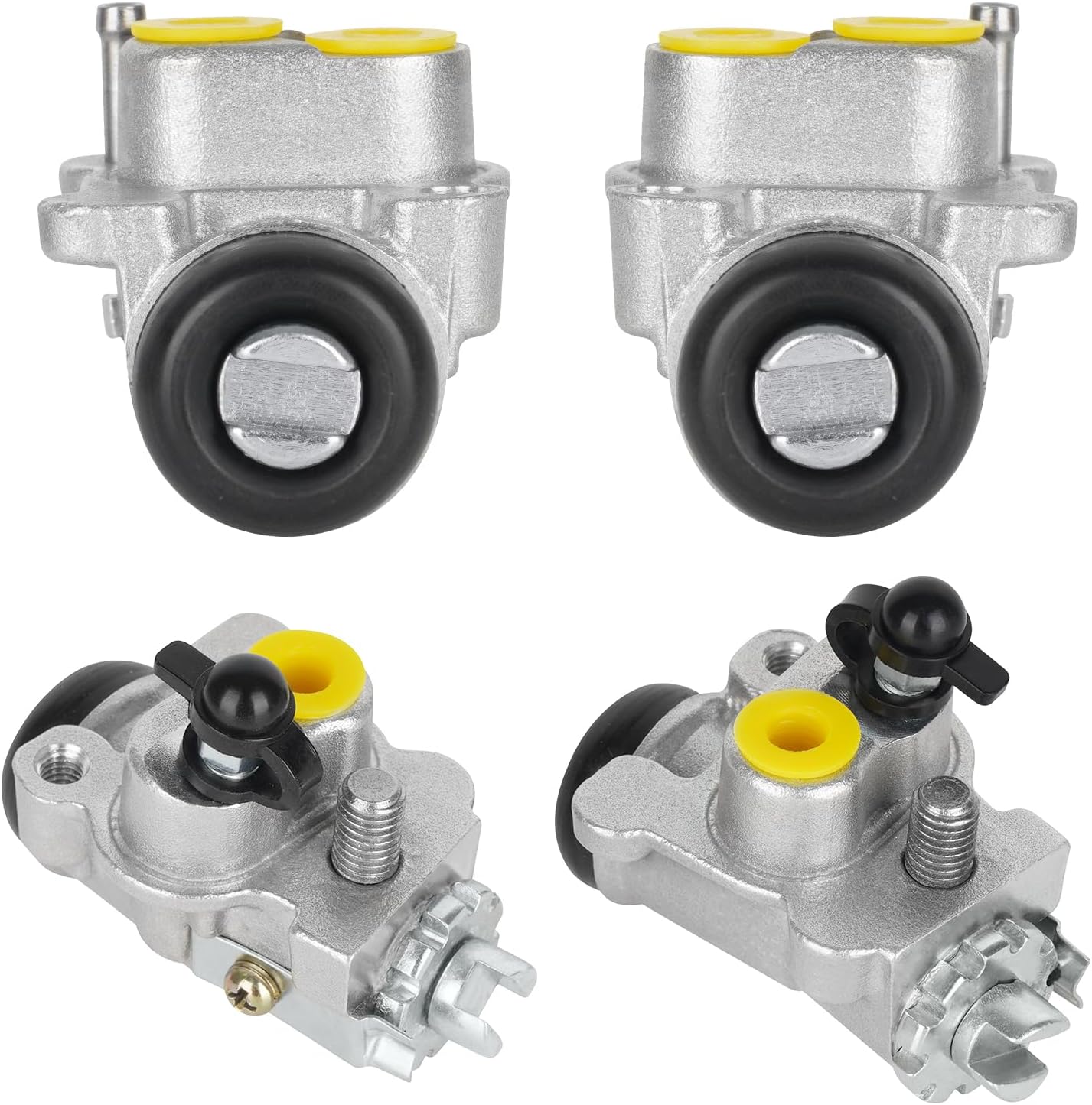 Youxmoto Front Brake Wheel Cylinders All Four, Left + Right Fit for Honda Foreman 400 (TRX 400) - 1999 2000 2001 2002 2003; for FourTrax Foreman 450-1998-2004, Replace for 45330-HN0-A01 45370-HN0-A01