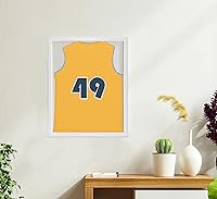 Vista 45 de Califortree 12x16 Large Shadow Box Frame with Soft Linen Back - Metal Push Pins Included, Memory Shadow Box Display Case for Bouquet Awards Medals