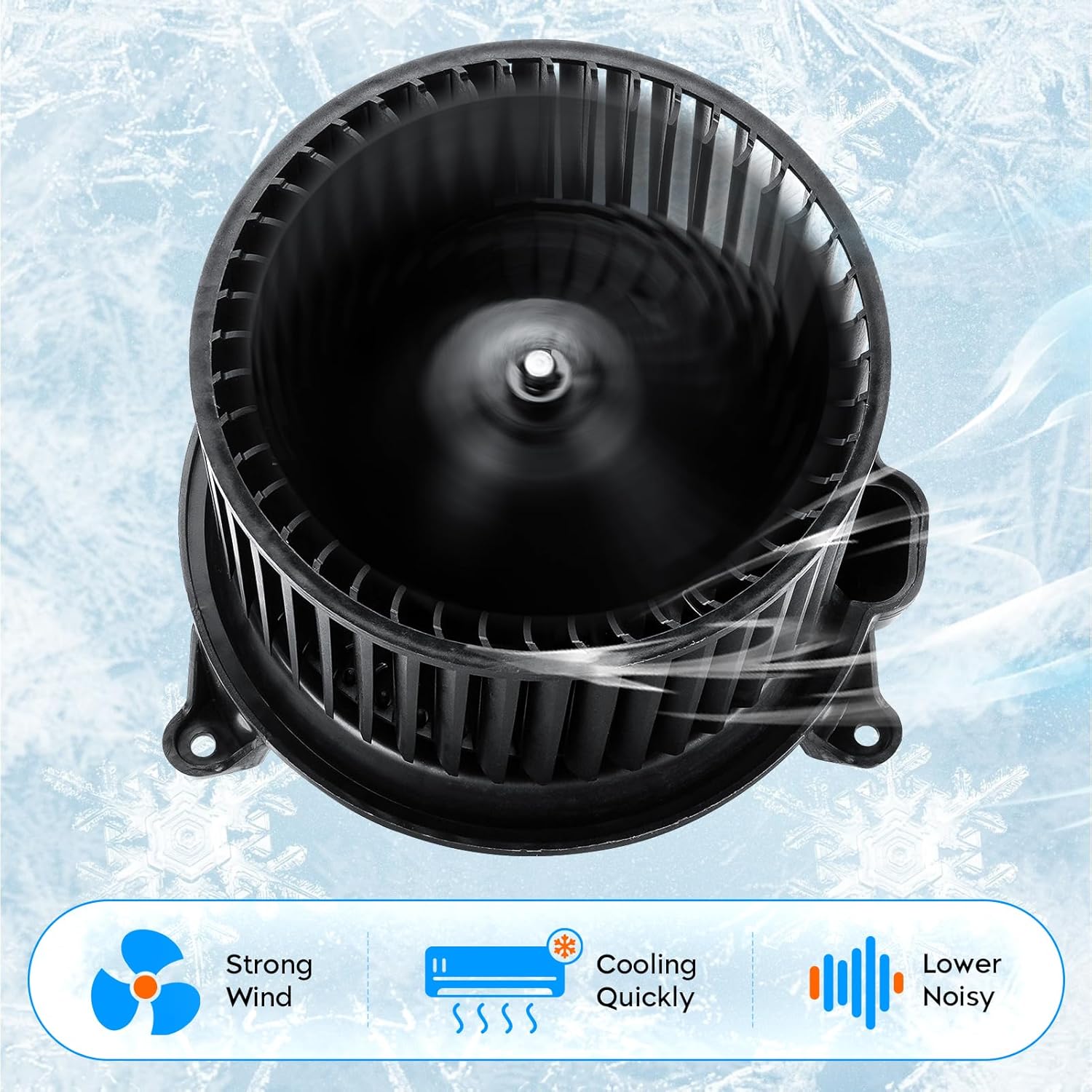 Front HVAC Heater Blower Motor Assembly 700174 Fit for Nissan Titan 2004-2015, for Nissan Armada 2005-2015, for Pathfinder Armada 2004, for Infiniti QX56 2004-2010, Replaces for 27226ZH00A