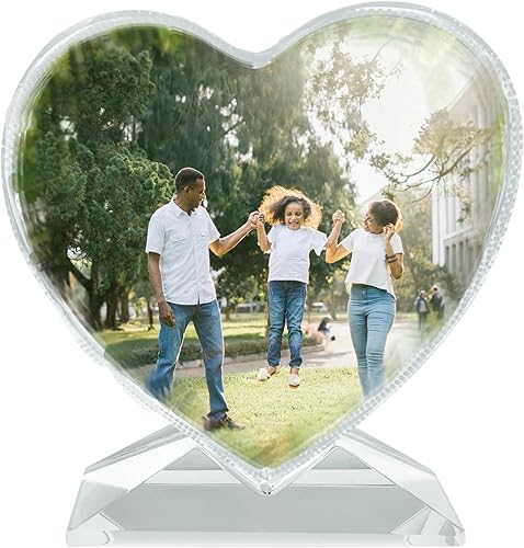 Miniatura 13 de Ismosm Sublimation Crystal Blanks, Two Pack Glass Plaque Blanks for Sublimation Award Plaque, Picture Frame, Sublimation Gifts, Crystal Tabletop