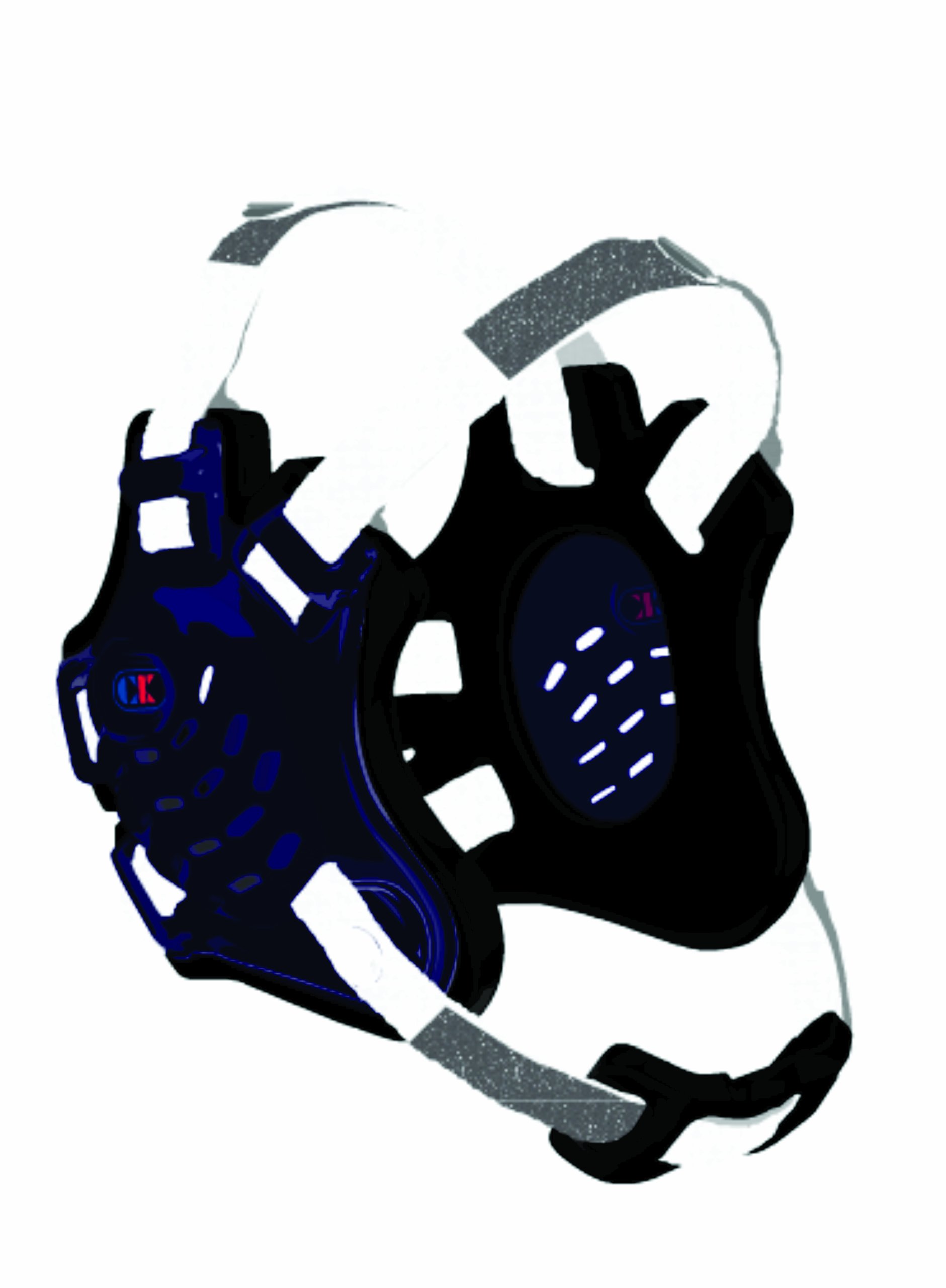 Cliff Keen F5 Tornado Headgear - Purple/Black/White — image 1