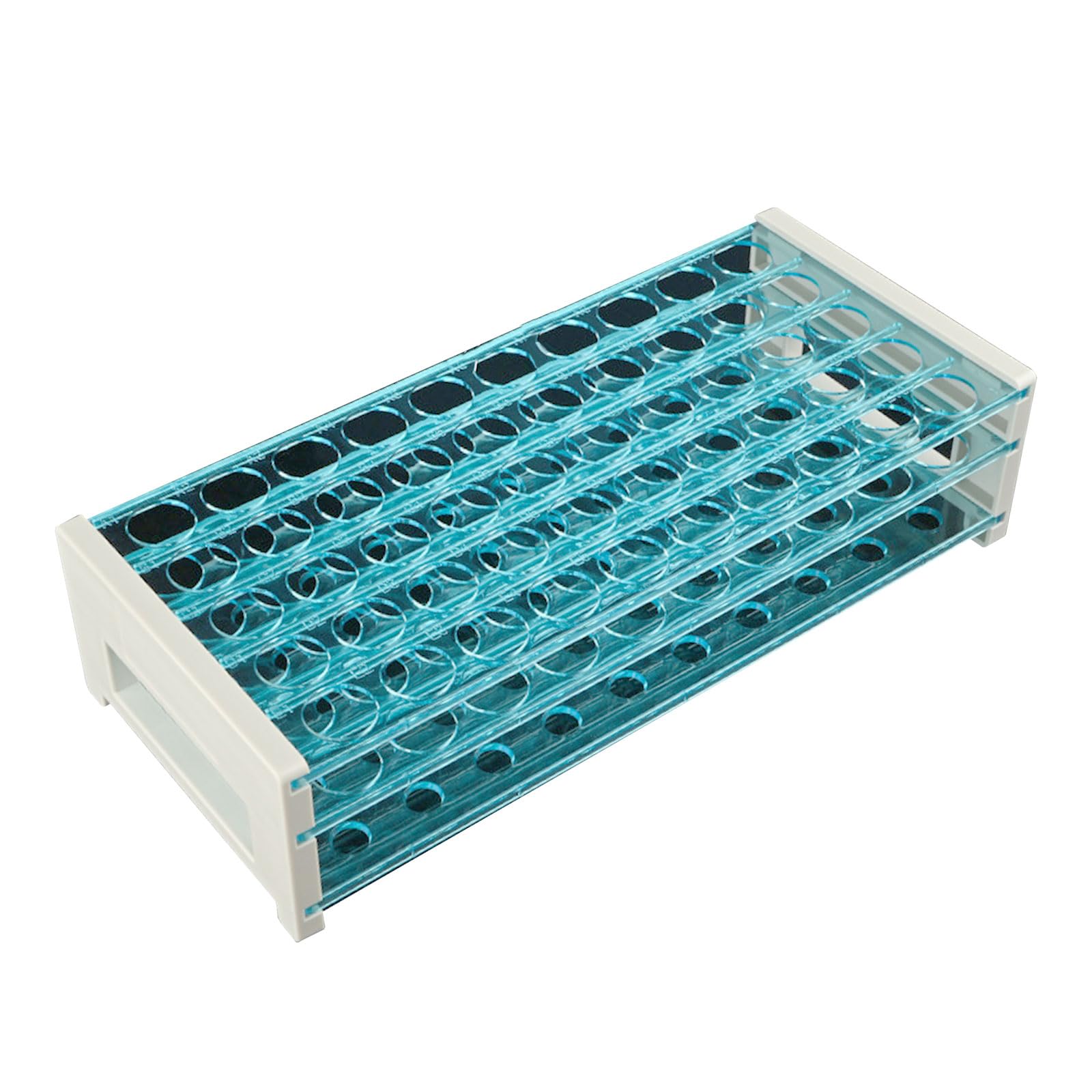 Multipurpose Detachable Tube Rack 3Tier Design for Scientific Research and Education Experiments Accessory Laboratory Tube Organizers