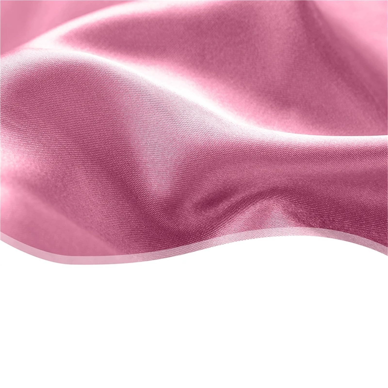 Seidenhaube Haarpflege Extra große, lange Haar-Mütze aus Seide mit elastischem Satin-Haarband, bequeme Kopfbedeckung, Nachtschlafmütze for Schlafen unter der Dusche FüR Schlafende(Pink)
