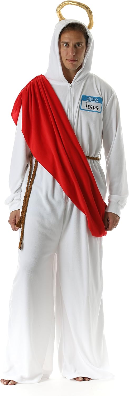#followme Mens Adult Onesie Holiday Microfleece