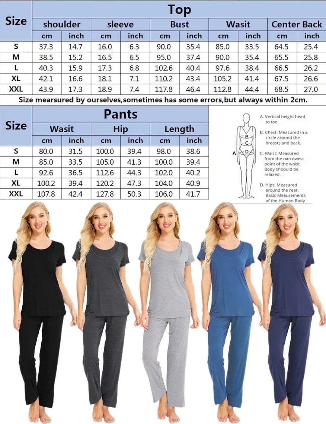 LecGee Labor/Delivery Maternity Nursing Pajama Sets Loungewear for Breastfeeding Nursing Shirts Pregnancy Pants at  Women’s Clothing store