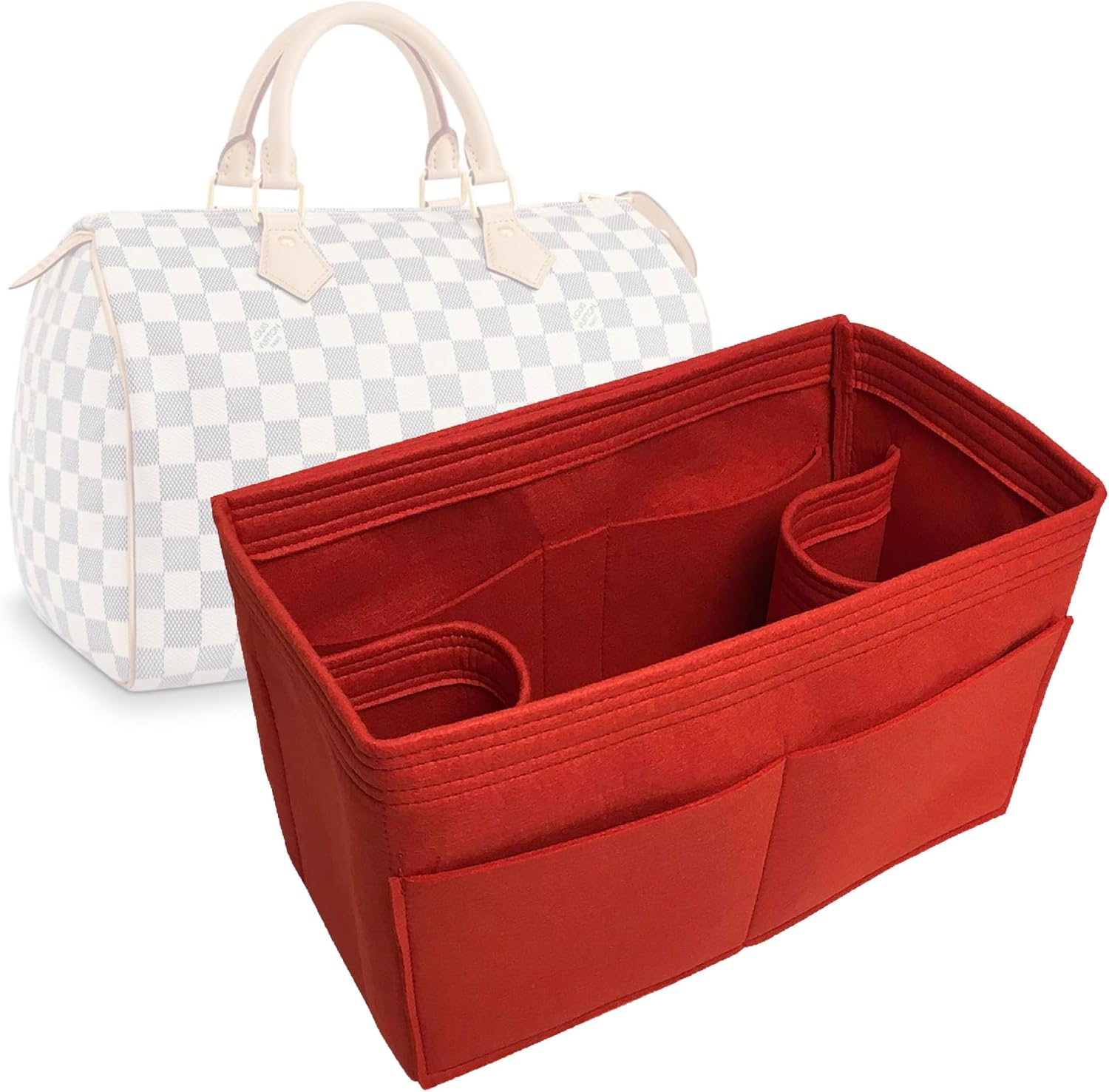 Bag Organizer for LV Speedy 30 - Premium Felt (Handmade/20 Colors)
