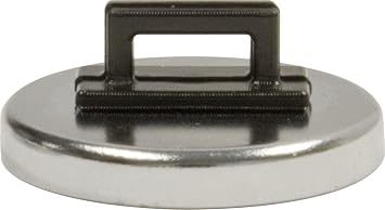 MAG-MATE MX1000RZIP1 Cup Magnet with Black Zip Tie Holder, Versatile Magnetic Holder for Cables and Wires, Permanent Rare Earth Magnet, Quick Installation, 35 lbs. Holding Capacity