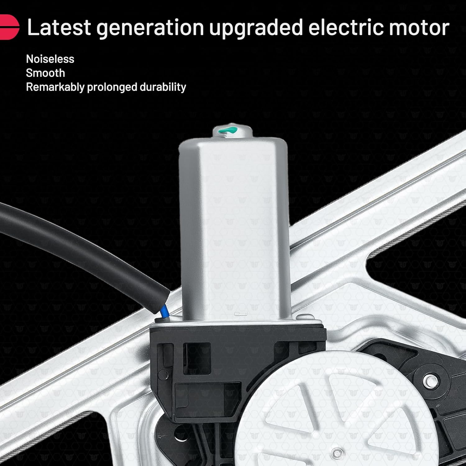 BDFHYK EK4Z6123200B Power Window Regulator with Motor Front Right Compatible with Ford Transit-150 2015-2023, Ford Transit-250 2015-2023, Ford Transit-350 2015-2023, Ford Transit-350 HD 2015-2023