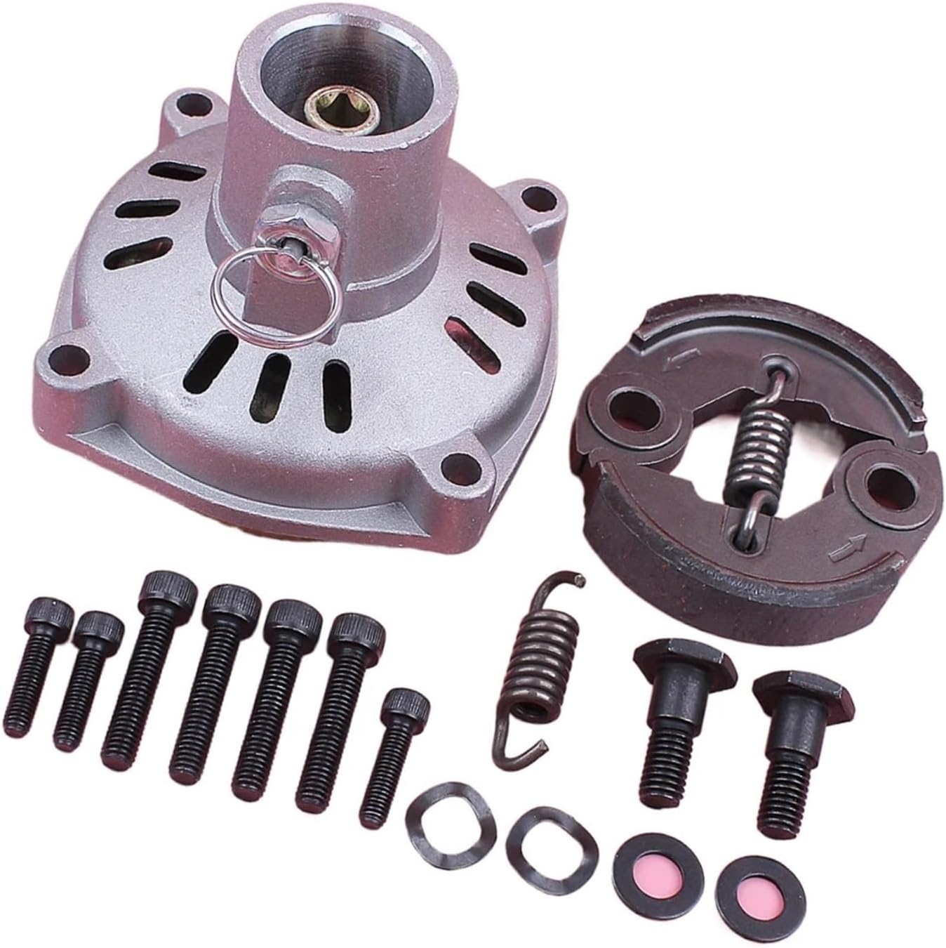 Clutch Drum Cover Bolt Washer Set Fit for GX50 4 Stroke Lawn Mower Engine Replace Spare Part