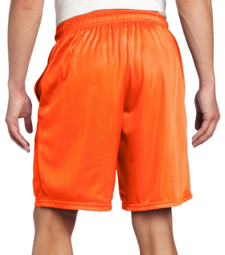 Russell Athletic Men's Mesh Short With Pockets, Burnt Orange, X-Large #TOP1