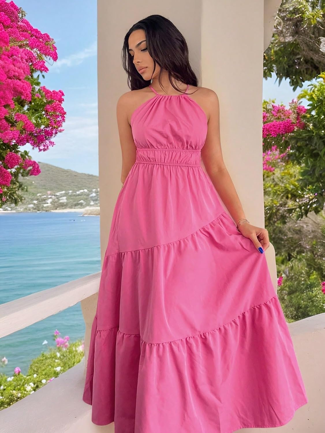 Women's 2025 Casual Cami Slip Dress Dress