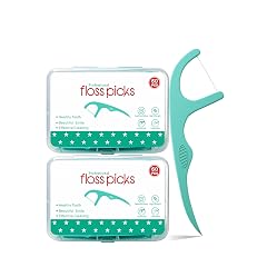Dental Floss Picks 2Travel Floss Cases 120 Counts Dental Flossers Floss Sticks Tooth Floss Dental Sticks Dental Picks
